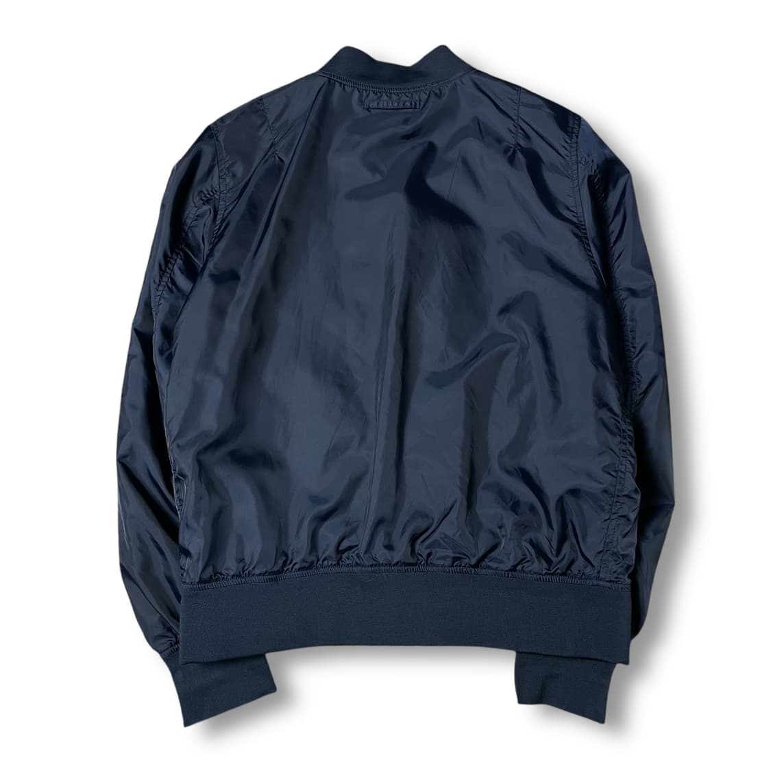 빈티지 네이비 플라워 리버시블 항공 점퍼 상품이미지2