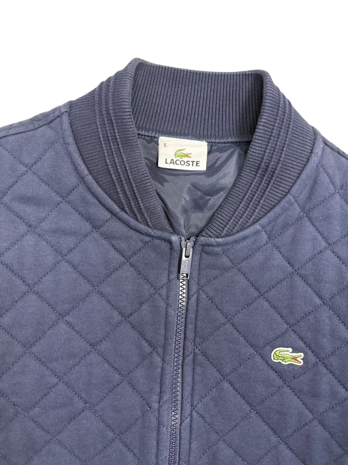 라코스테 퀄팅 자켓 네이비 상품이미지5
