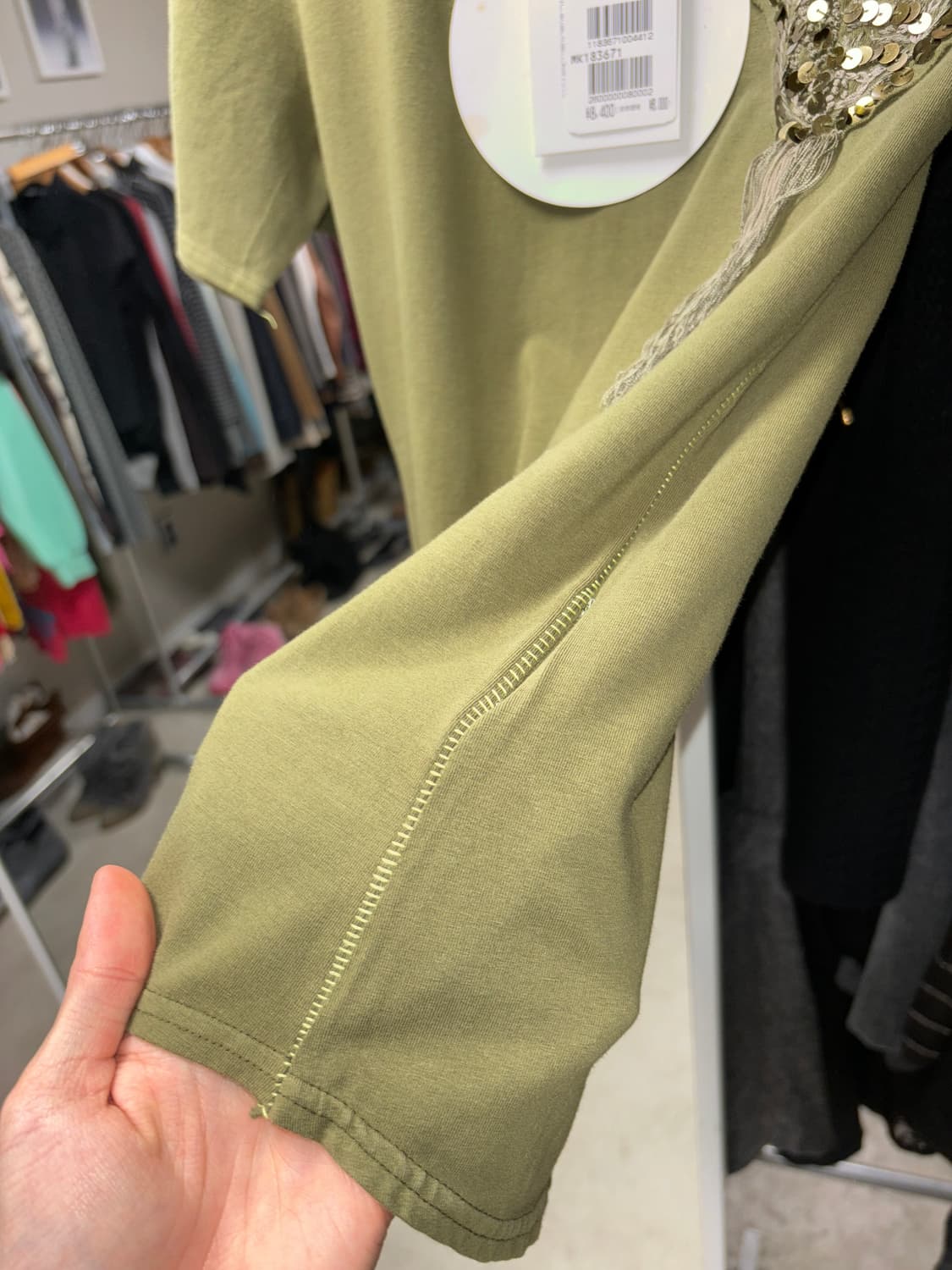 사보타지 싱글 스티치 티셔츠 상품이미지8