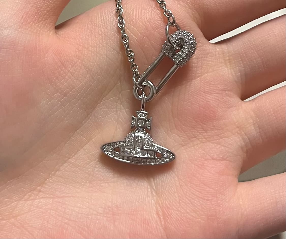 비비안웨스트우드 지르코니아  목걸이 상품이미지1