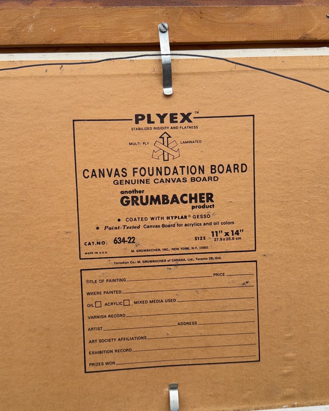 빈티지 소품 USA 캔버스 나무 액자 상품이미지6