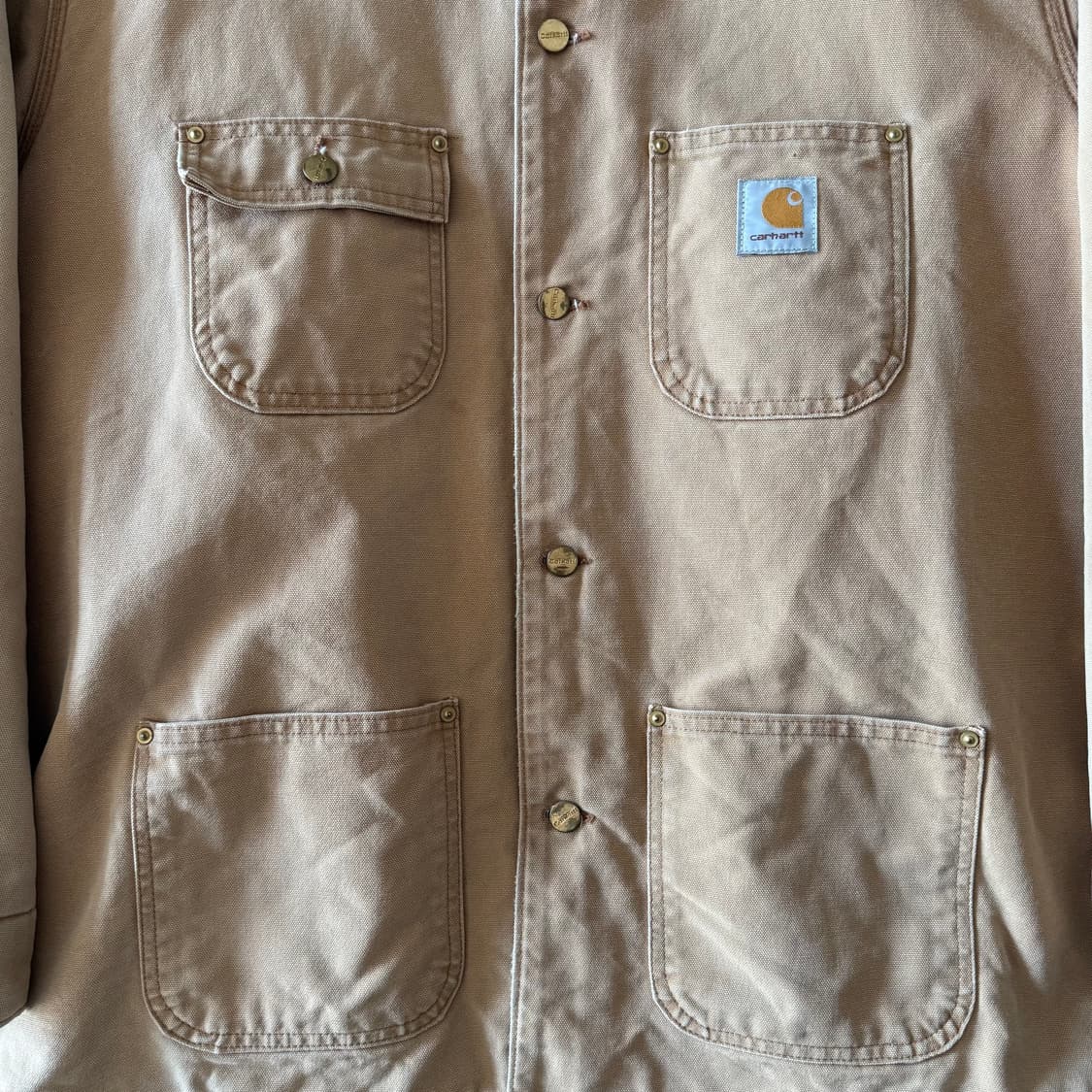 90s 칼하트 초어 코트 자켓 브라운 상품이미지7