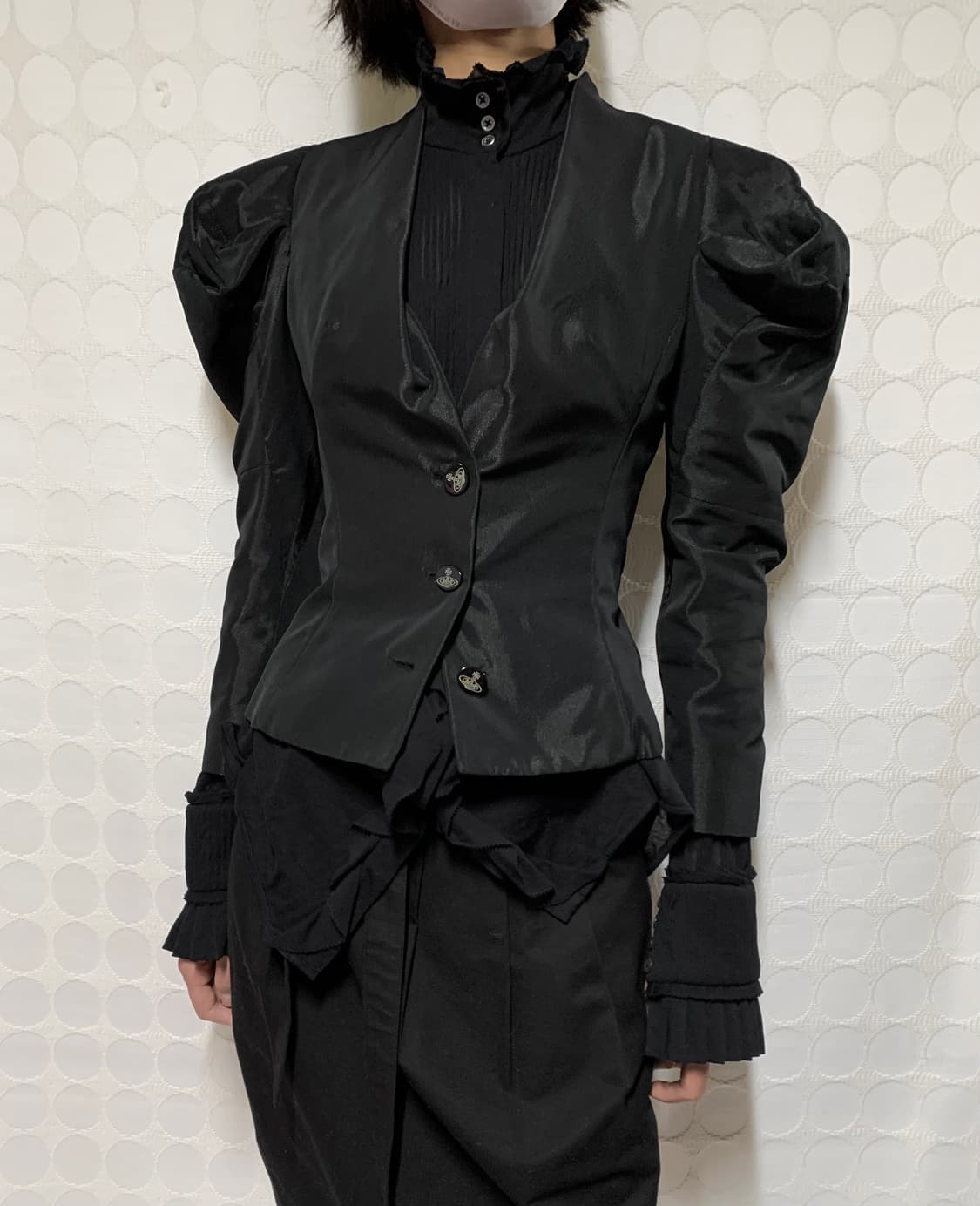 vivienne westwood 언밸런스 7부 소매 자켓 상품이미지1