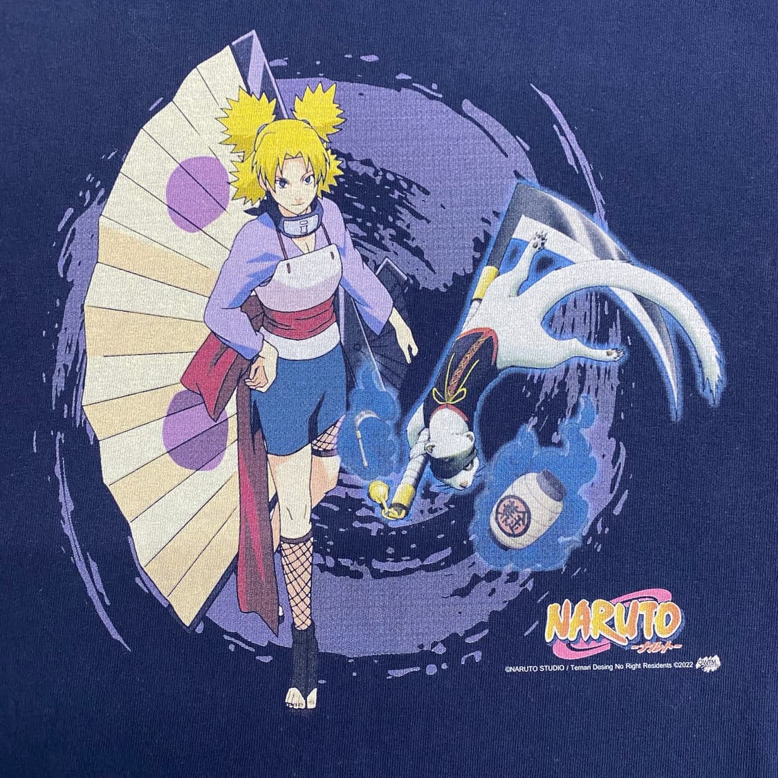 나루토 테마리 부틀렉 애니메이션 티셔츠 상품이미지4
