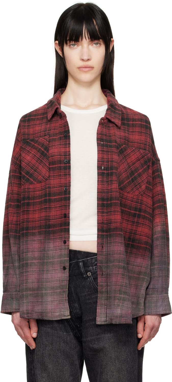 25ss R13 알써틴 워크 드롭넥 셔츠 인기색상 상품이미지10