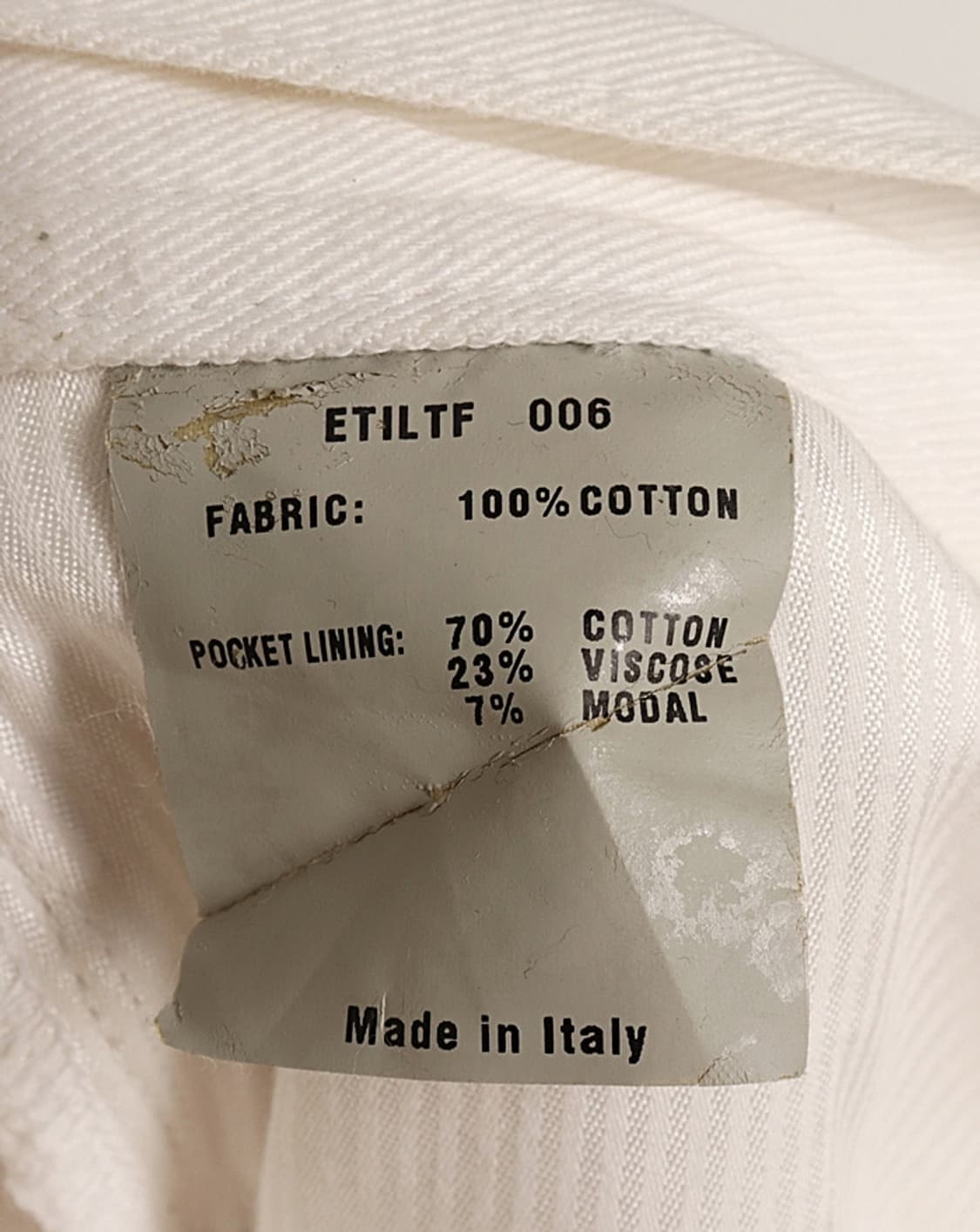 TOM FORD TF001 White Denim Pant (31~32) 상품이미지9