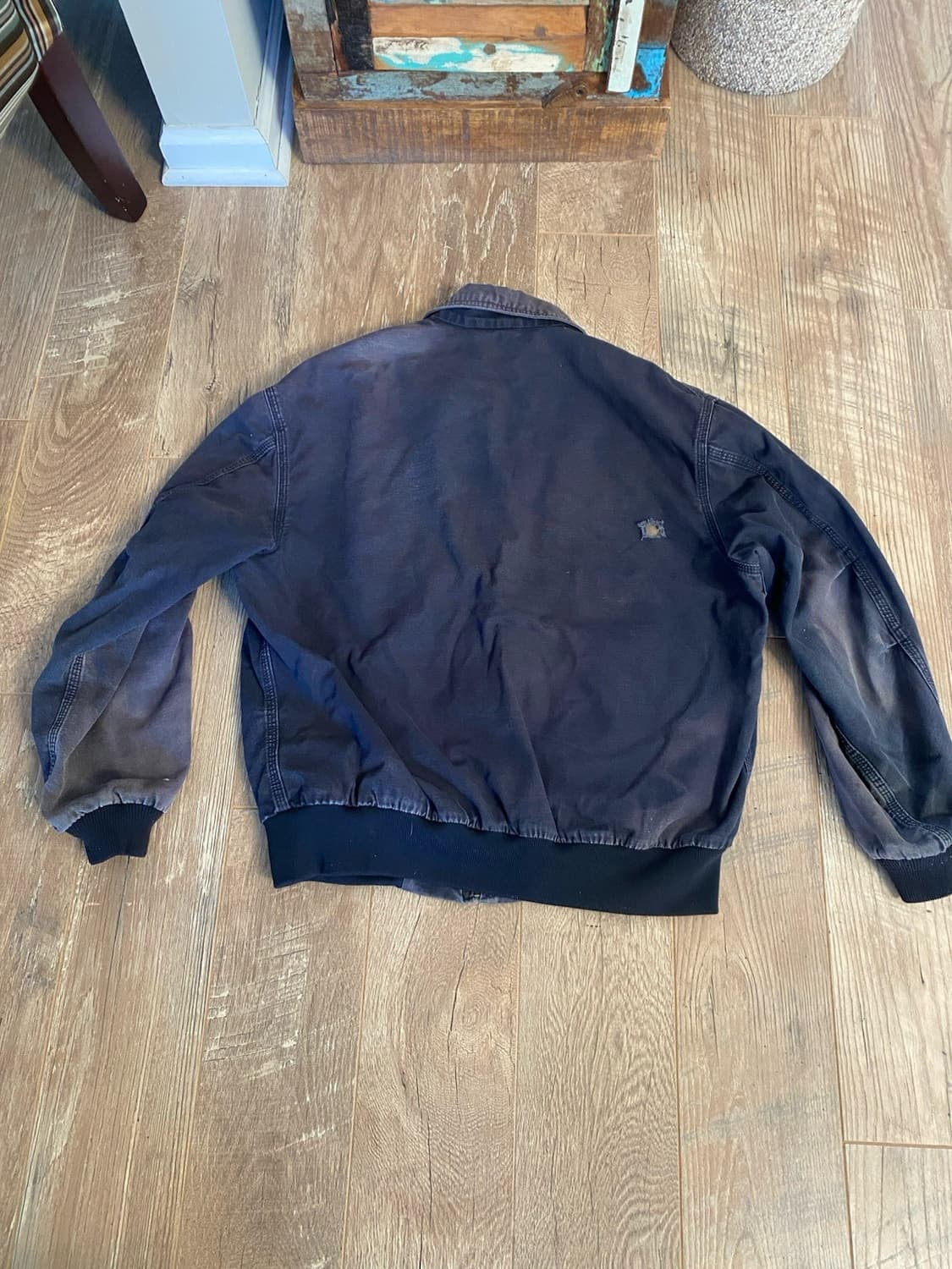 칼하트 J163 디트로이트 자켓 다크 네이비 상품이미지5