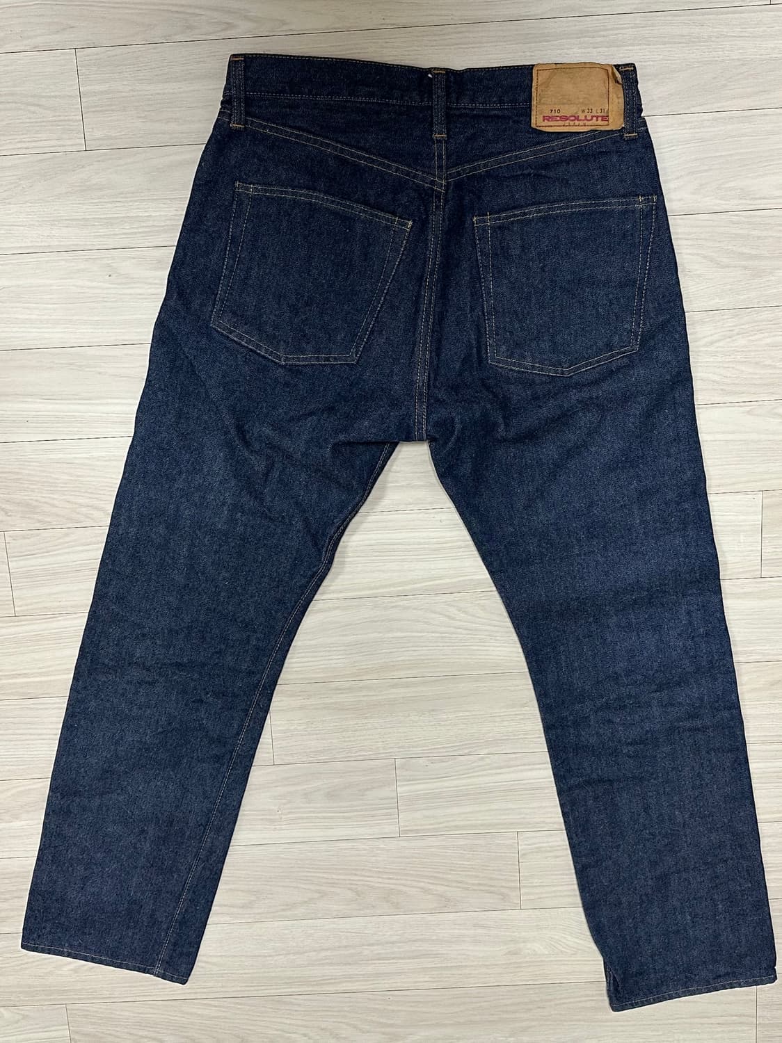 레졸루트 710 셀비지 데님 W33, L31 상품이미지3