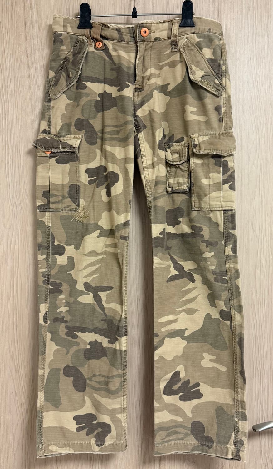 빈티지 y2k 카모 카고팬츠 상품이미지1