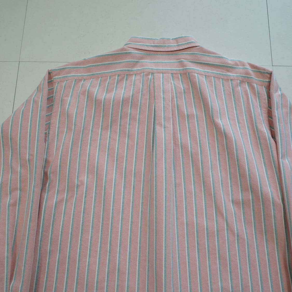 90s 폴로 랄프로렌 클래식핏 스트라이프 셔츠 XL 상품이미지7