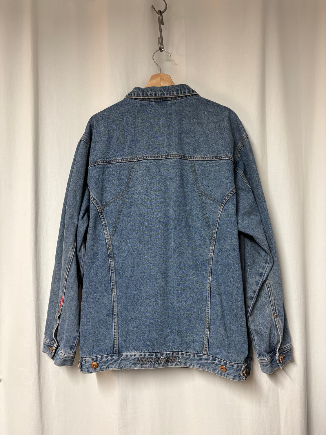 90's 모리스 말론 모진스 데님 드 럭스 셋업 상품이미지2