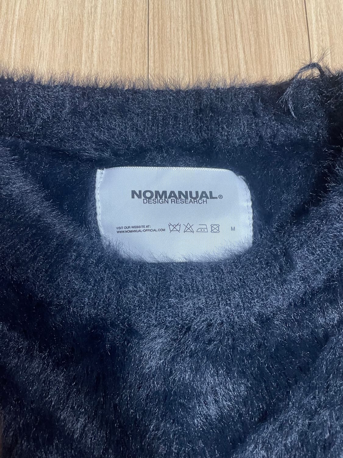 노매뉴얼 앙고라 니트 상품이미지3