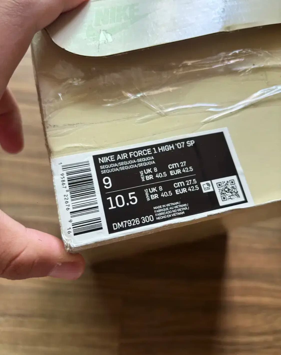 나이키x빌리아일리시 에어포스 1 하이 상품이미지3
