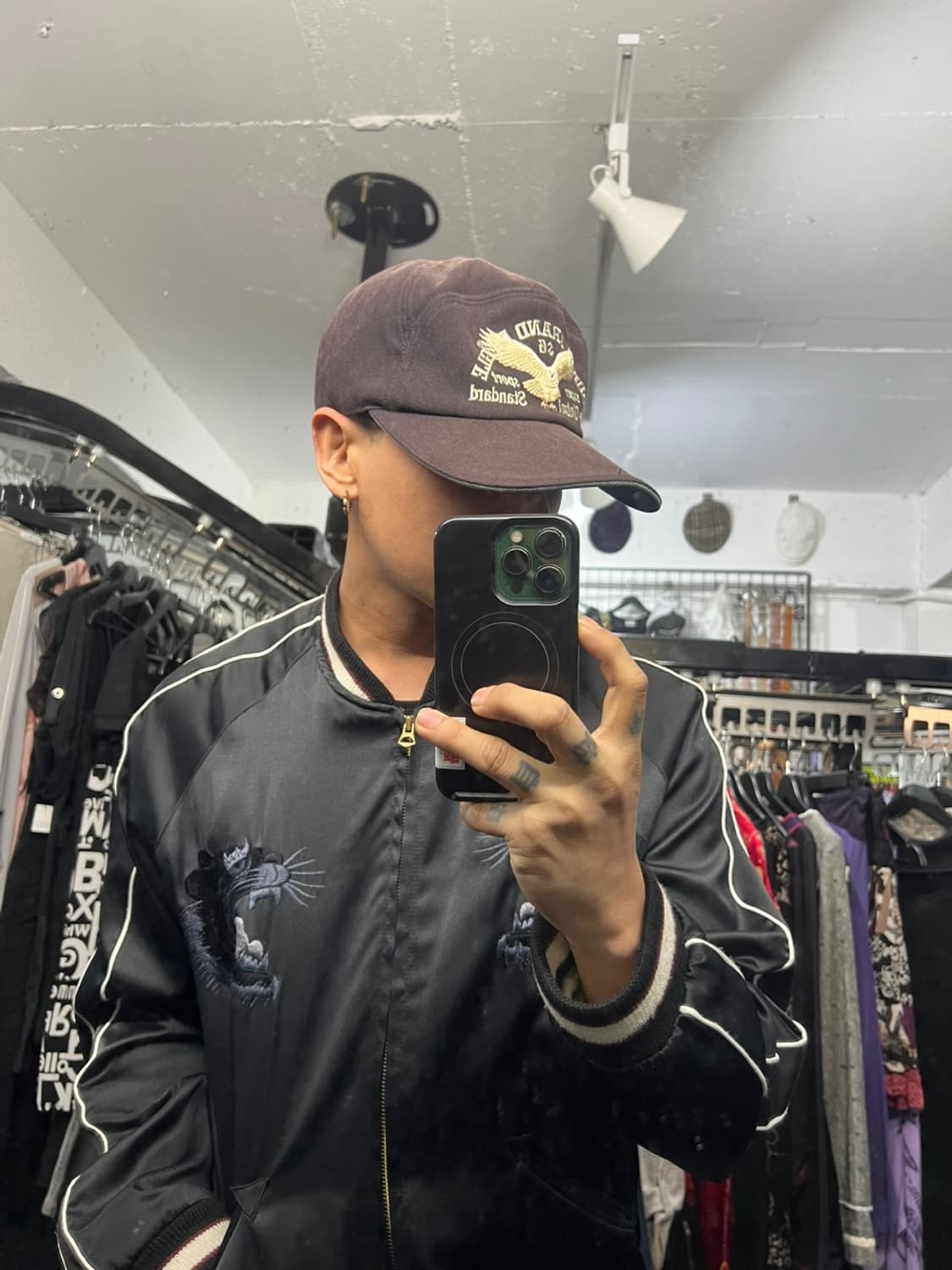 Vintage Embroidery Cap 상품이미지1