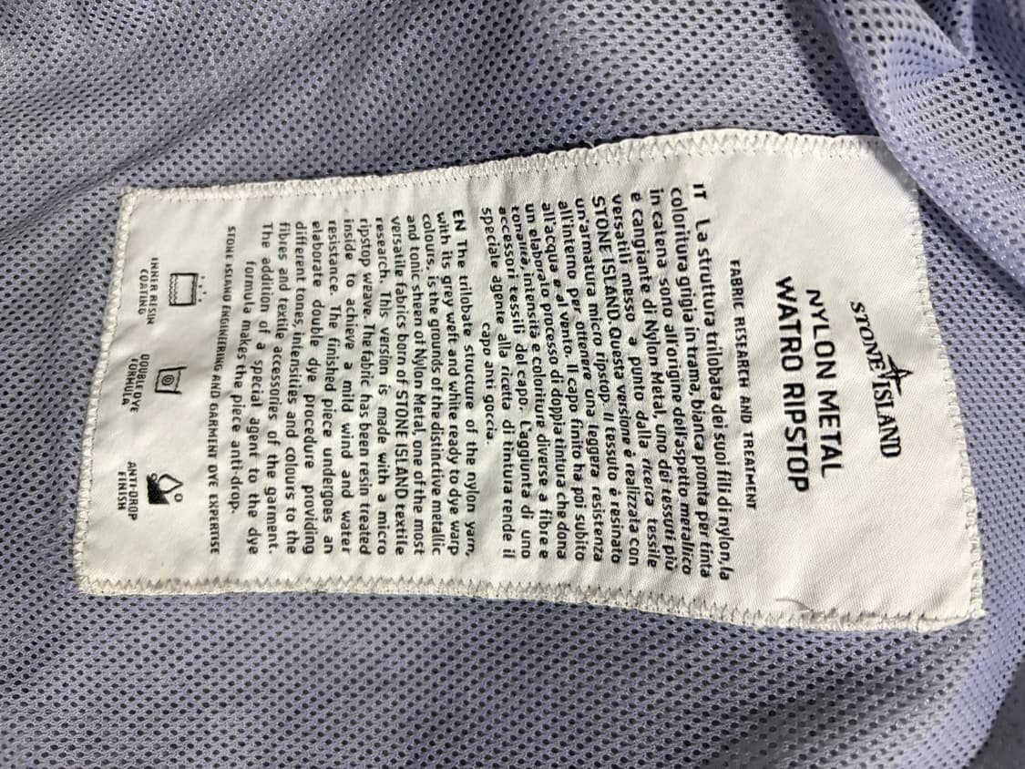 스톤아일랜드 19SS 나일론 메탈 자켓 상품이미지5