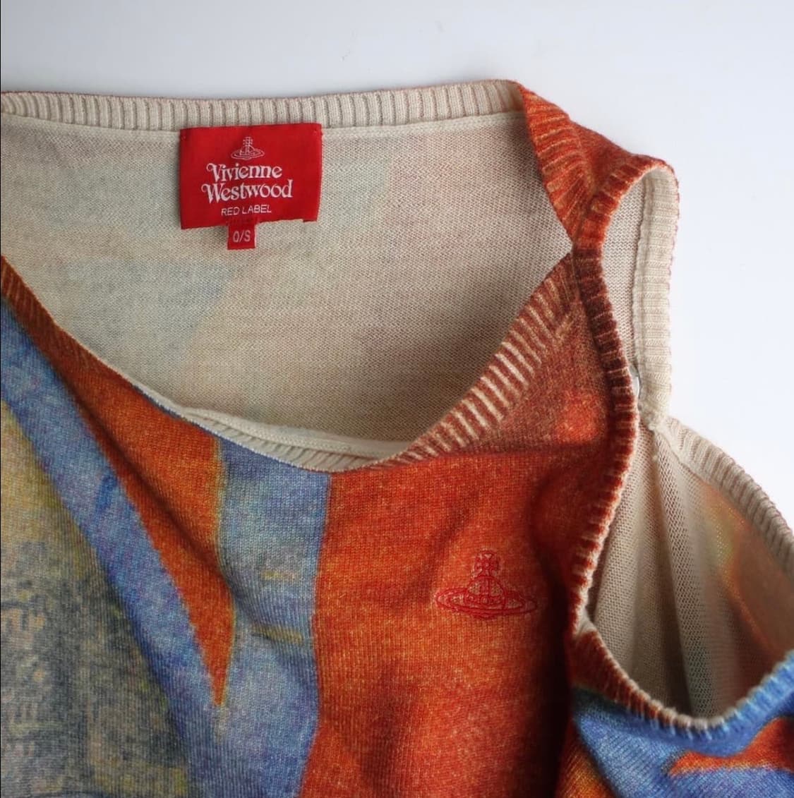 비비안웨스트우드 프린팅 니트 상품이미지2