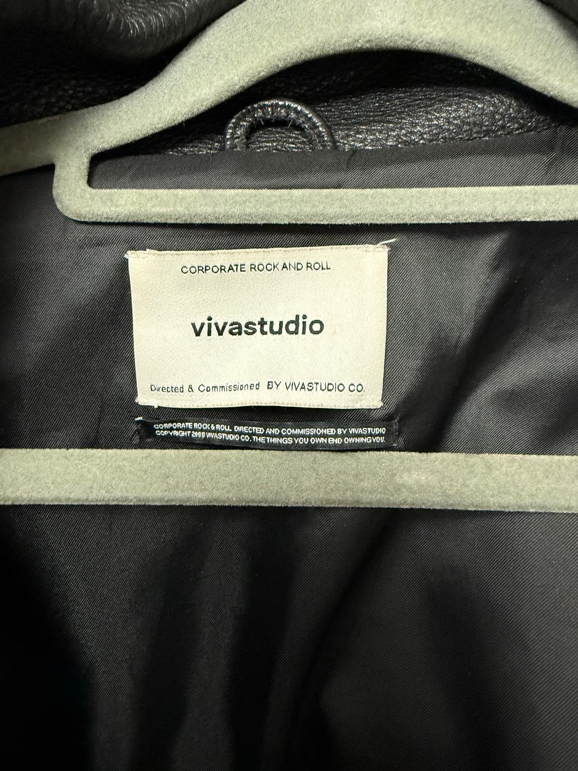 비바스튜디오 가죽 라이더자켓 상품이미지6