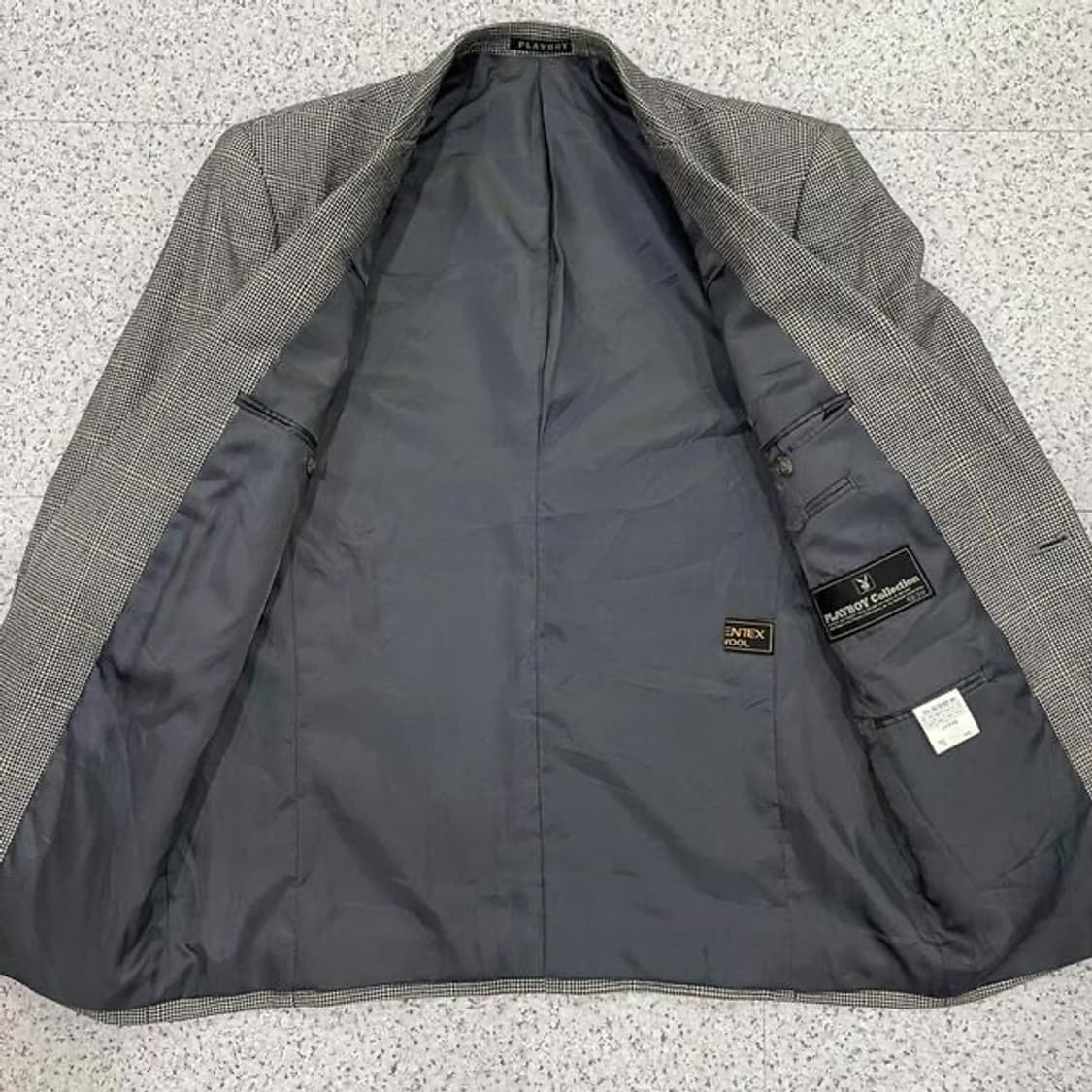 90's 플레이보이 울 블레이저 자켓 (L)  상품이미지3