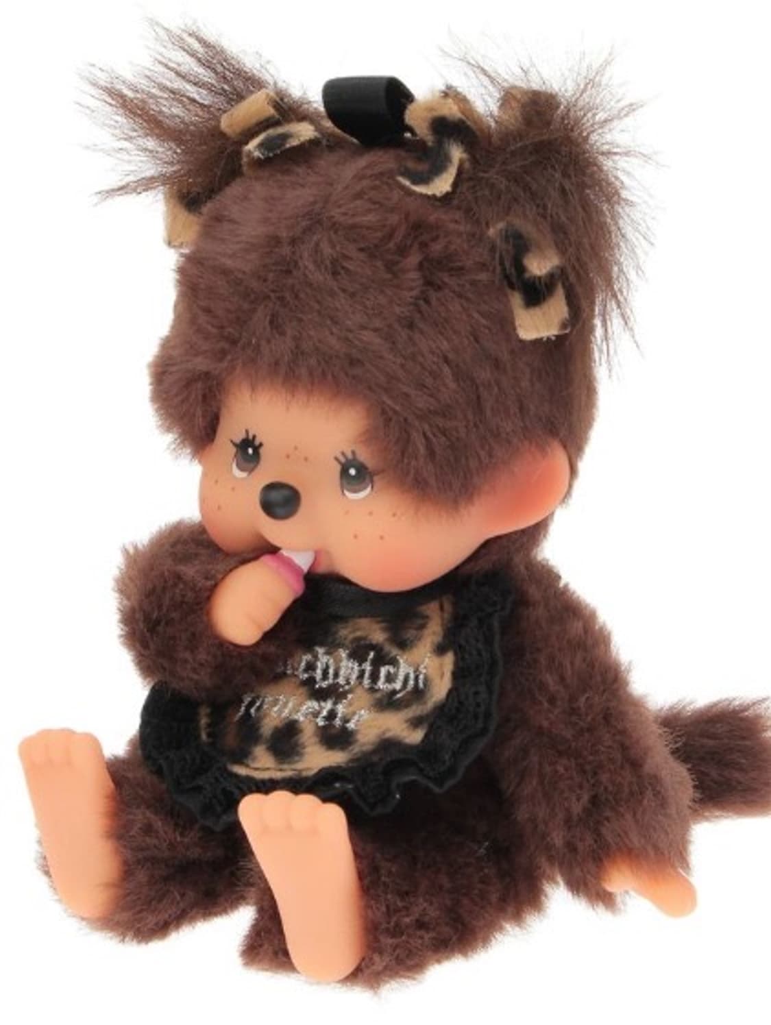 [새상품] 몬치치 주에띠 콜라보 한정판 레오파드 키링 상품이미지4