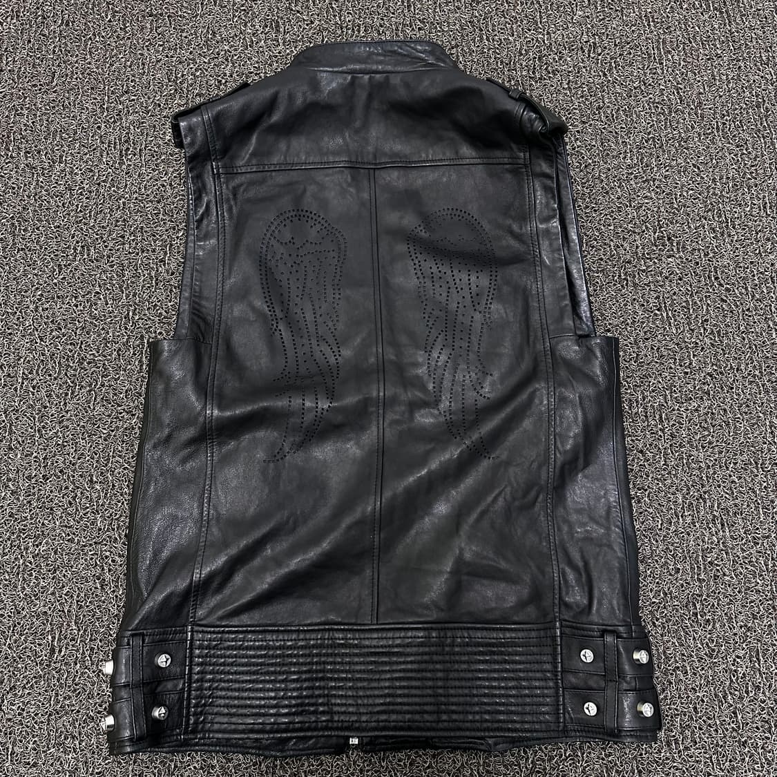 패리스힐튼 여성 양가죽 베스트 조끼 블랙 55사이즈 상품이미지5