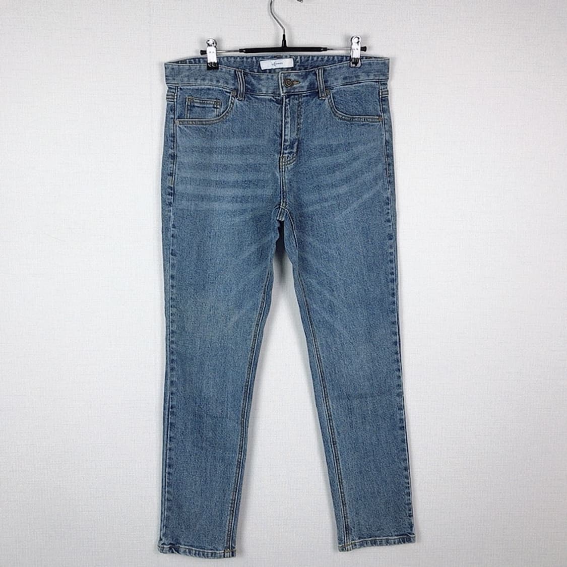일꼬르소 슬림핏 크롭 데님 청바지 남성30 상품이미지1