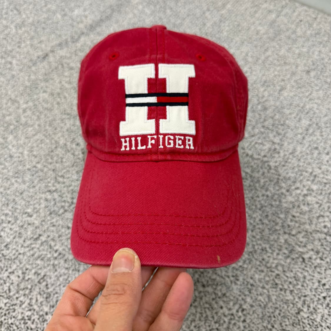F 타미힐피거 빅로고 볼캡 0130H2 상품이미지2