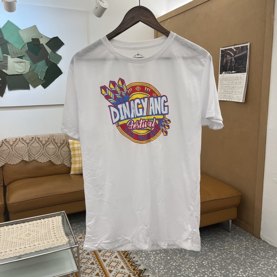 카미사 오리엔탈 인디언 히피 프린팅 반팔티 L C10634 상품이미지3