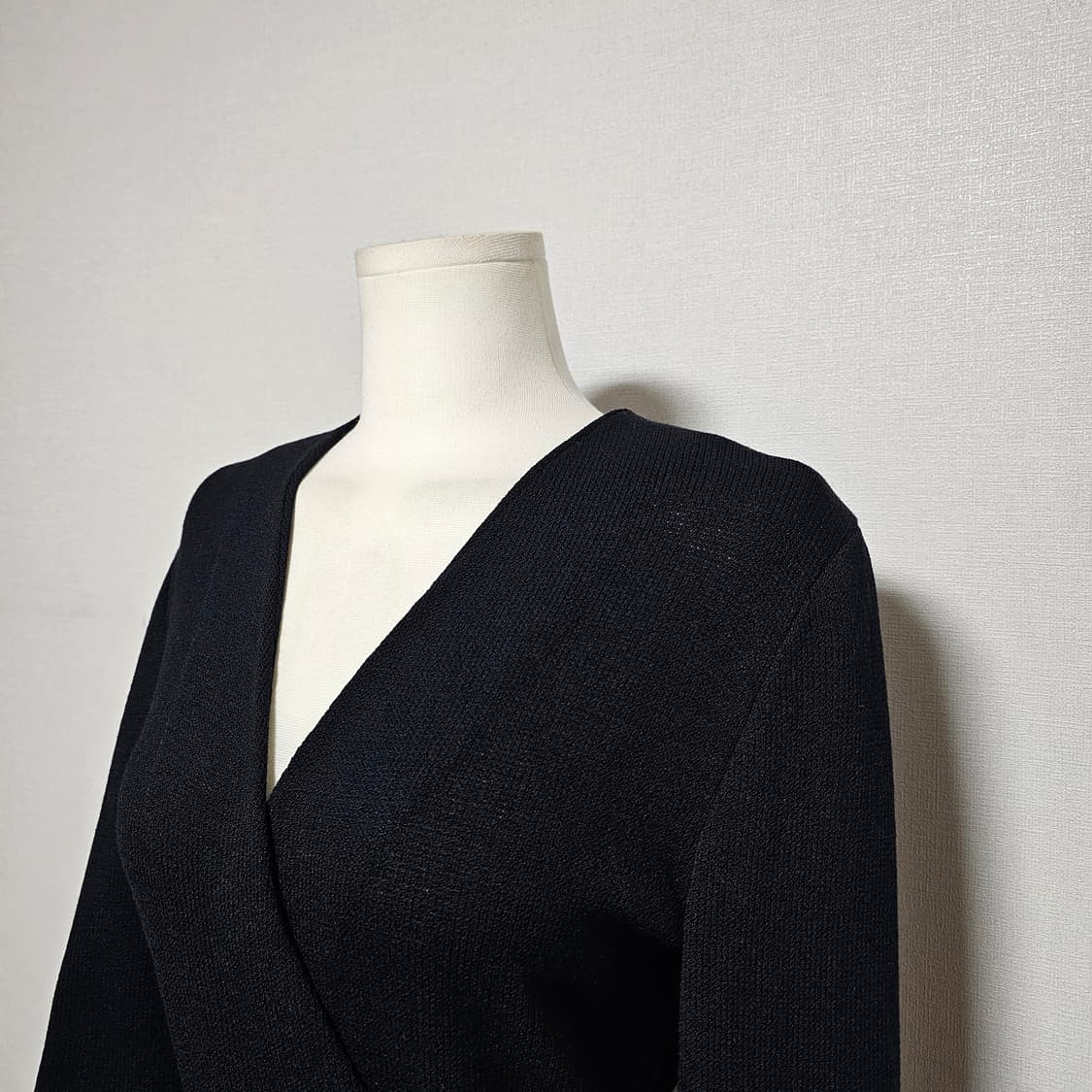 센죤 St.John 울80혼방 니트 원피스 (55-날씬66) 상태최상 상품이미지4