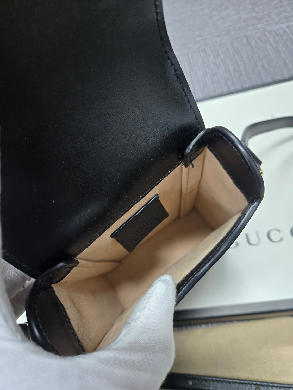 [특가][정품]구찌 홀스빗 폰홀더백 상품이미지8