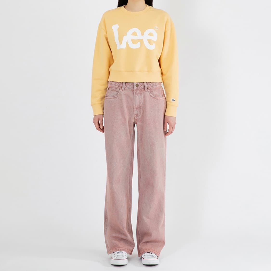 23SS 리 와이드 다잉 데님 팬츠 상품이미지1