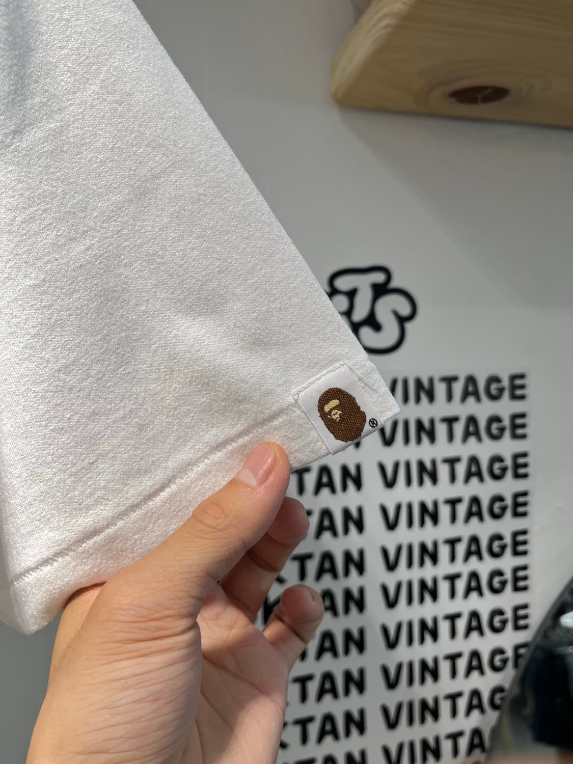 베이프 시티카모 컬리지 반팔티셔츠 상품이미지4