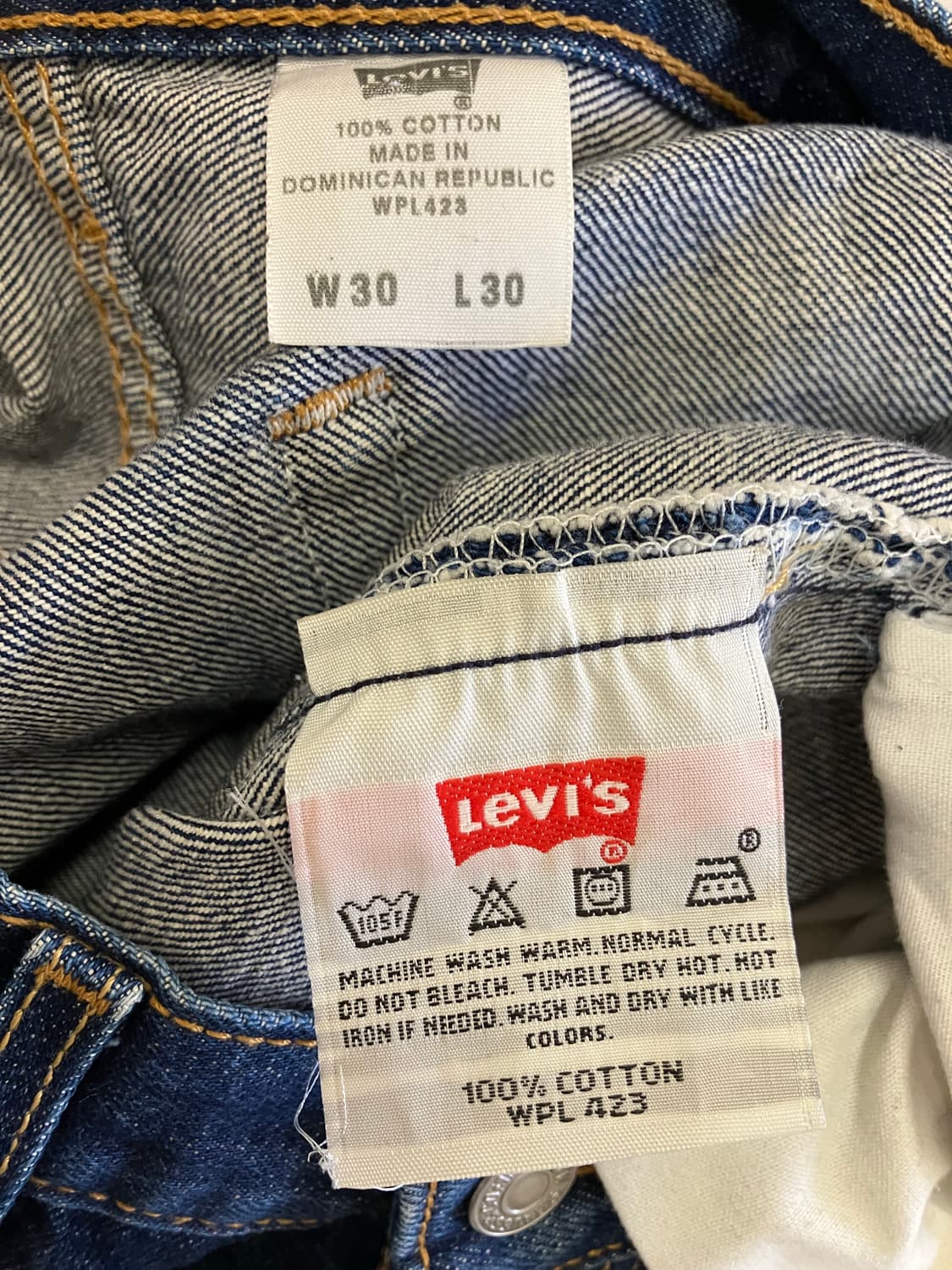 N278 00s 리바이스 501 데님팬츠 상품이미지4