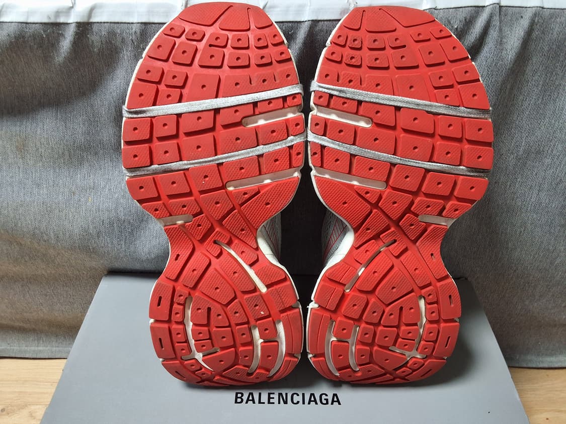 발렌시아가 3xl 스니커즈 레드 44 상품이미지4