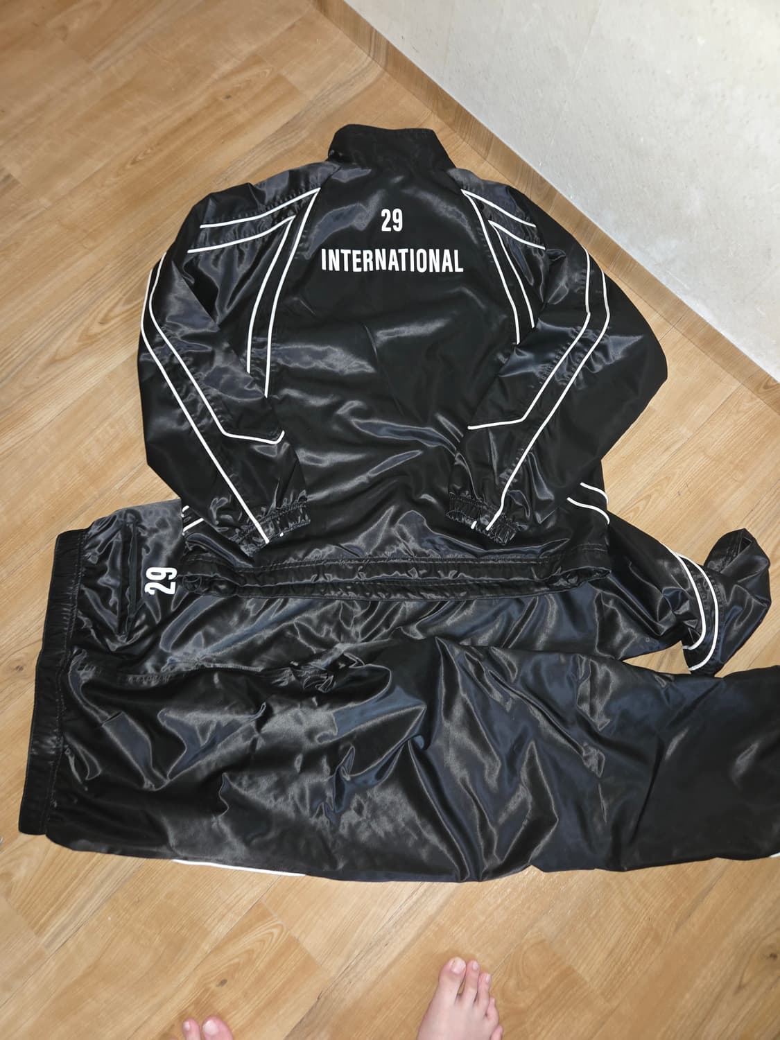 (상의+바지)Supreme satin 25ss-Track setup 상품이미지3