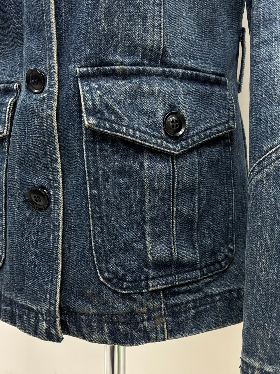 빈티지 데님 자켓 상품이미지3