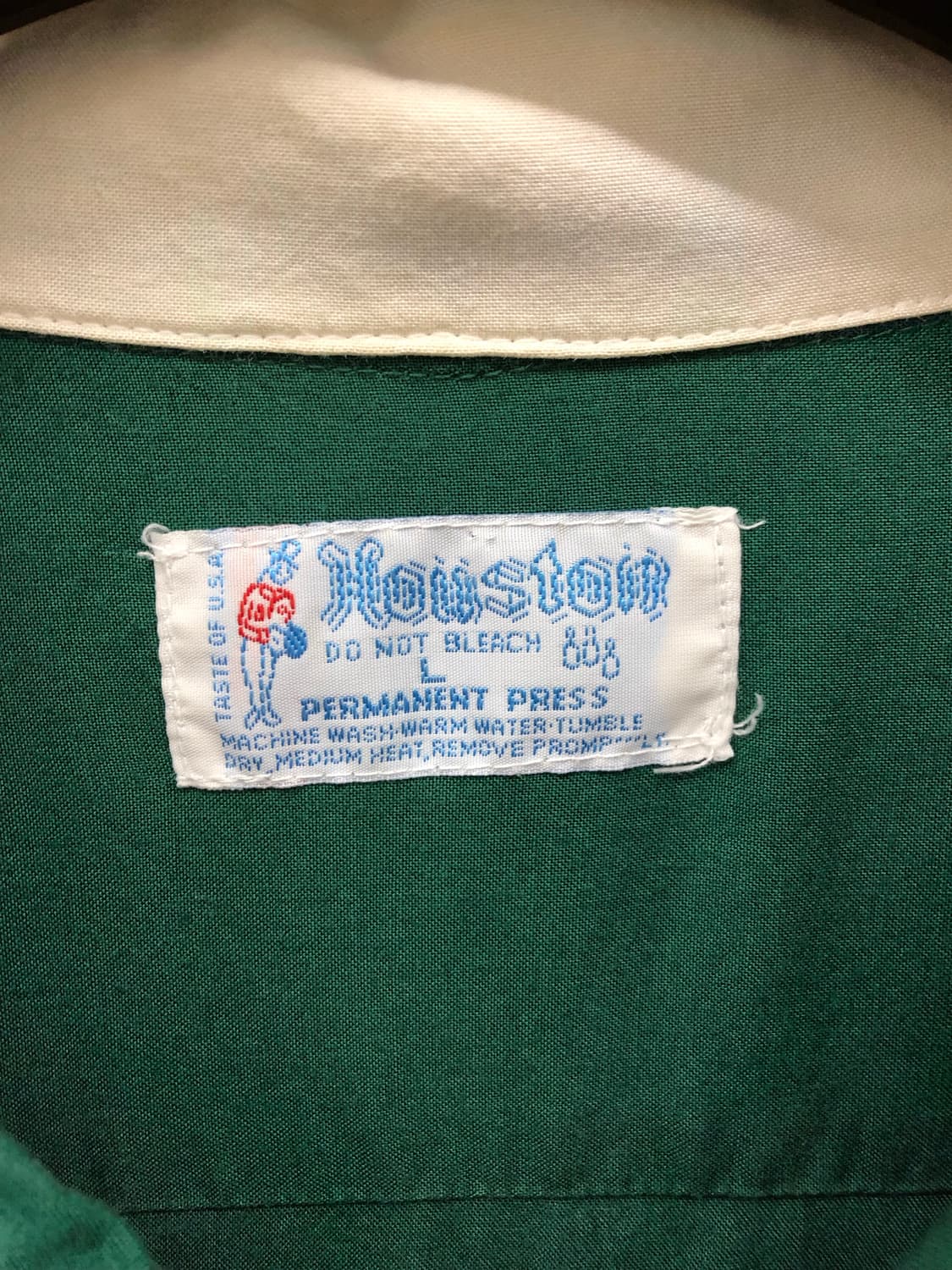 휴스턴 레이온 자수 볼링 셔츠 상품이미지3