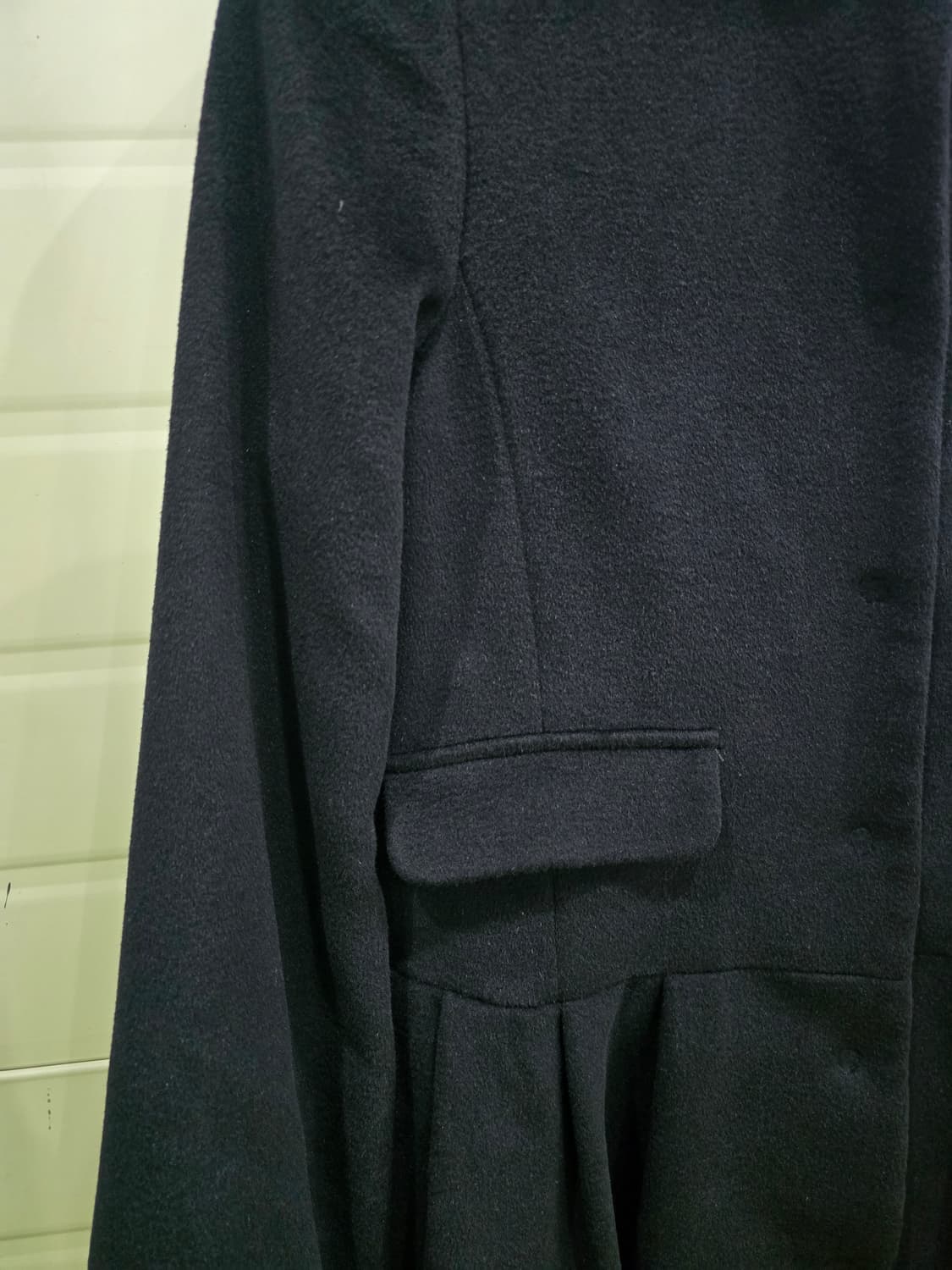 Theory 블랙 플레어핏 여성 코트 상품이미지2