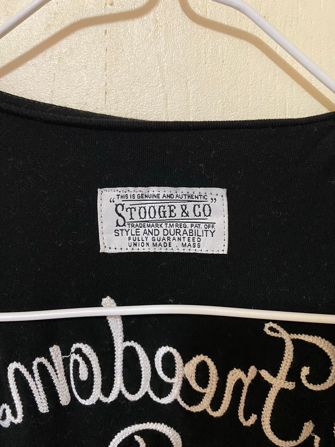 STOOGE & CO 자수 베스트 상품이미지2