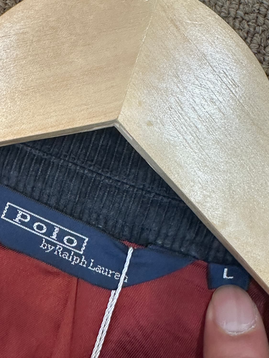 폴로 코듀로이 남성 블레이저 상품이미지3