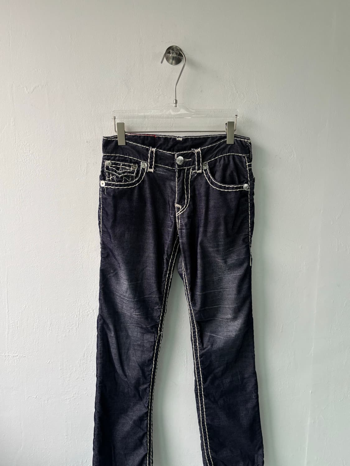 트루릴리젼 워싱 셀비지 부츠컷 진  상품이미지2