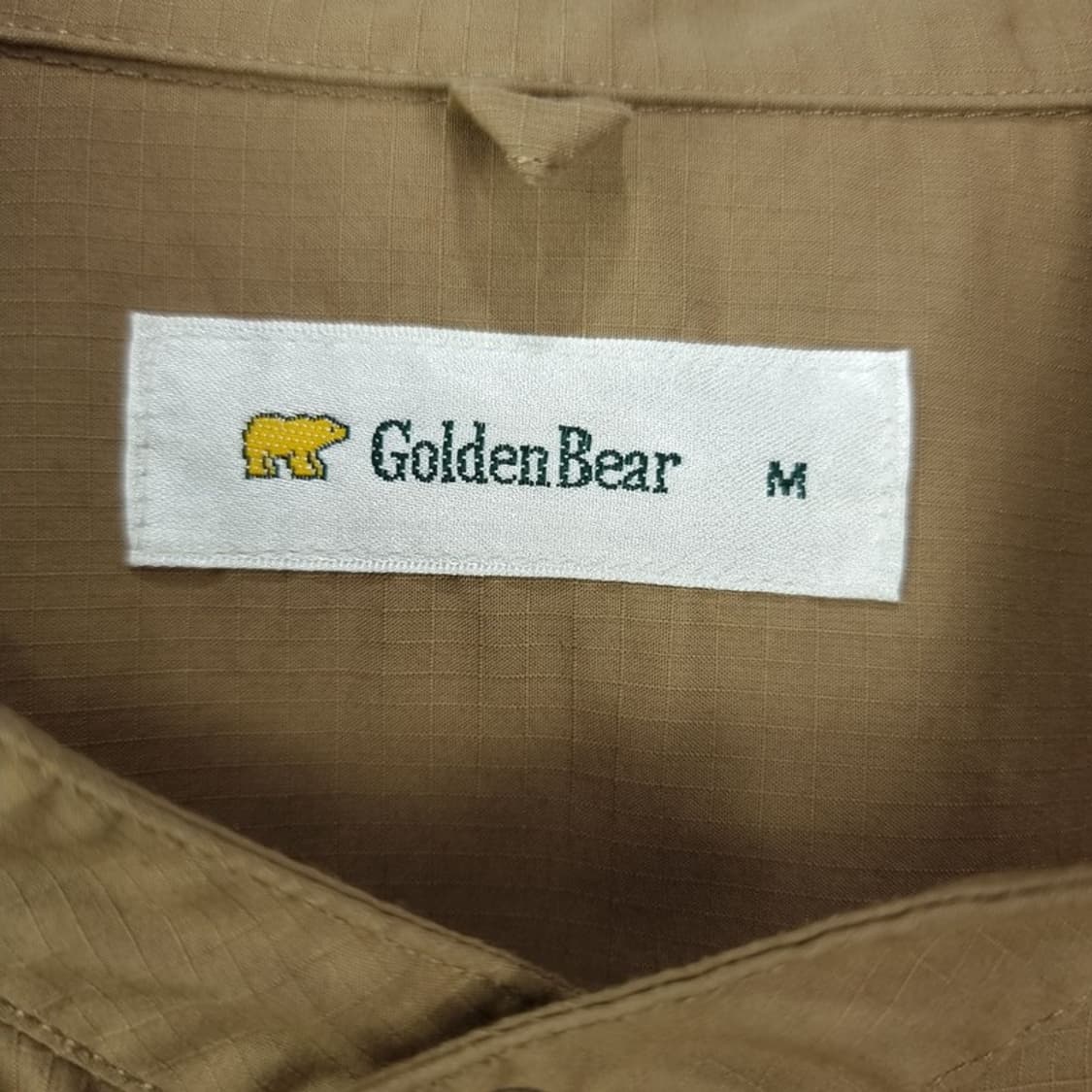 [골든베어] 차이나카라 셔츠 베이지 M19471 상품이미지7