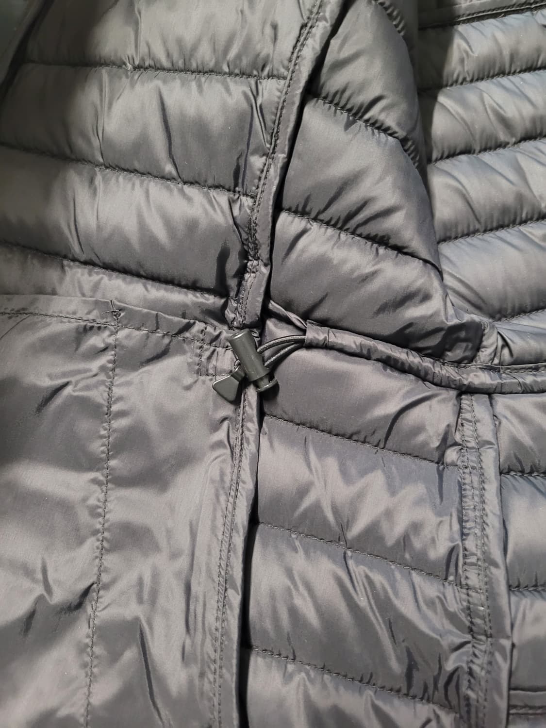 1회착) 질스튜어트 스포츠 중기장 구스 경량 패딩 90(S) 상품이미지7