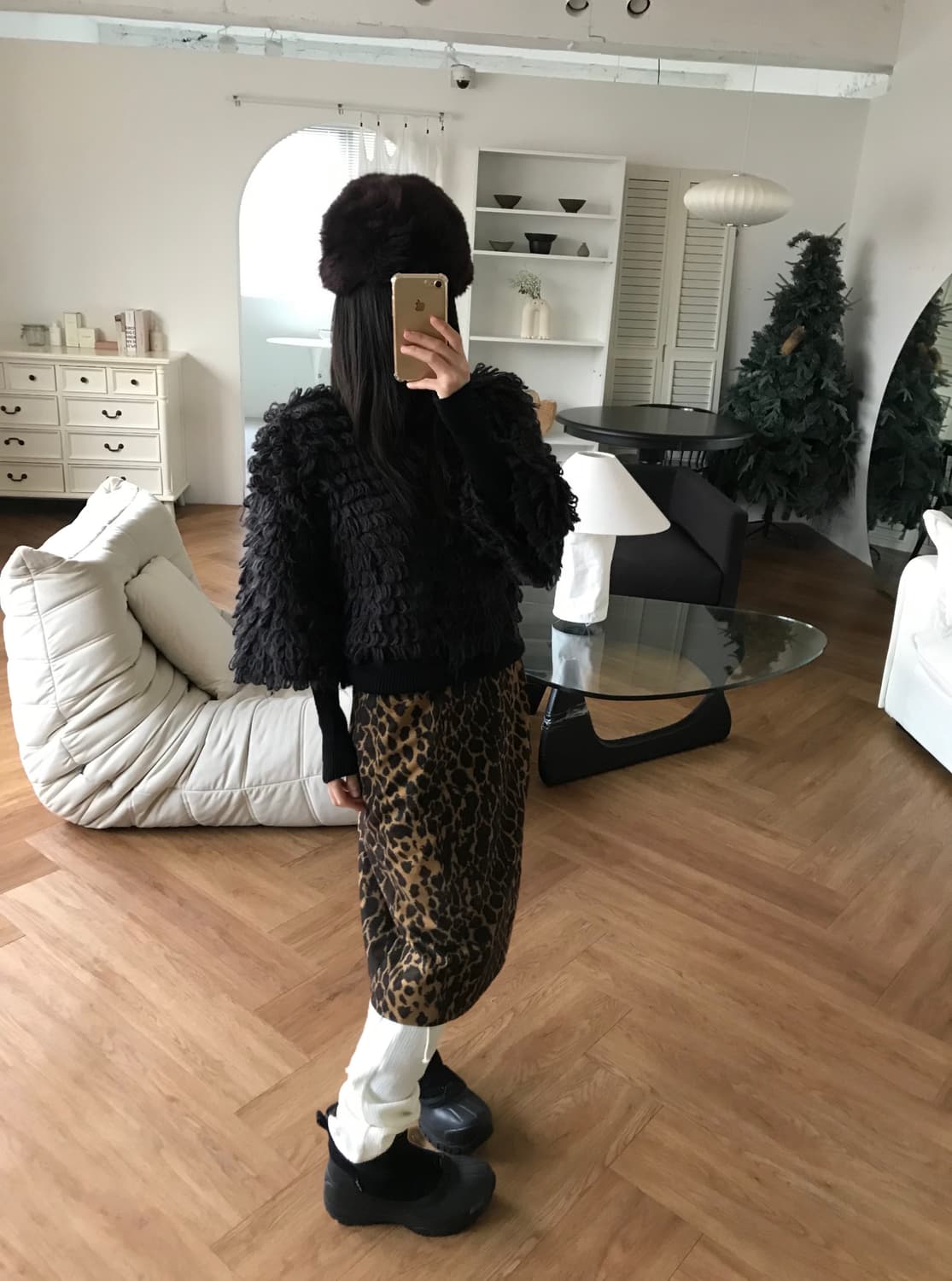 vintage fur jacket 상품이미지1