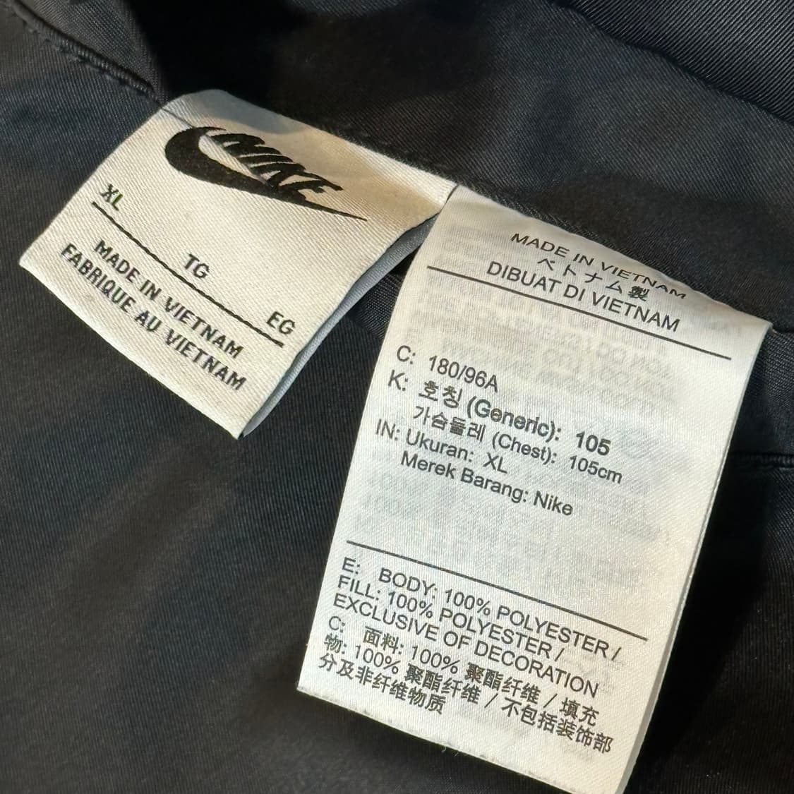 XL 나이키 빅스우시 리버시블 봄버자켓 상품이미지6