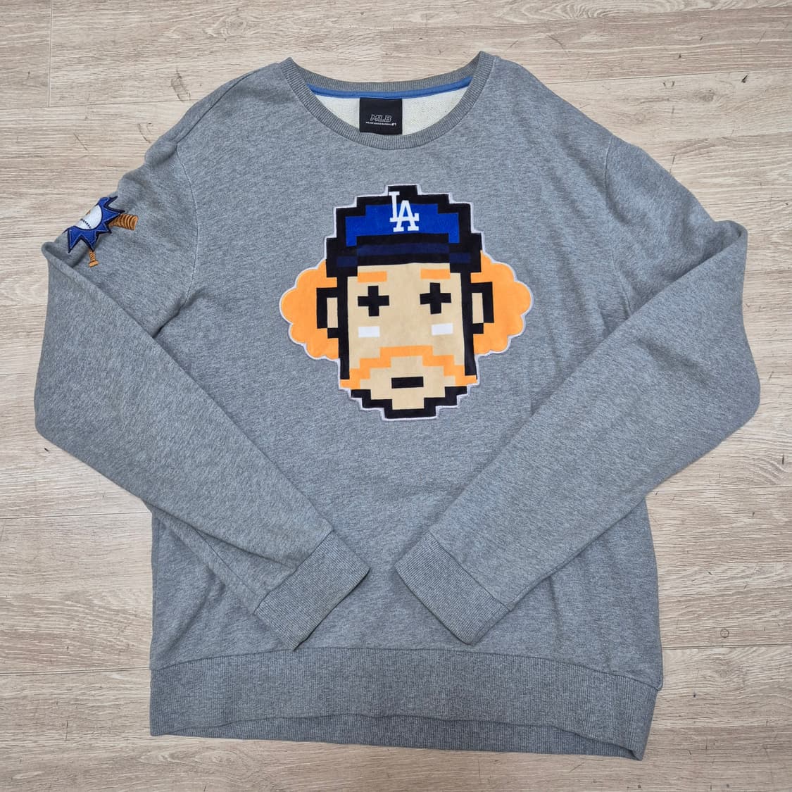 MLB 빅프린팅 맨투맨 상품이미지1