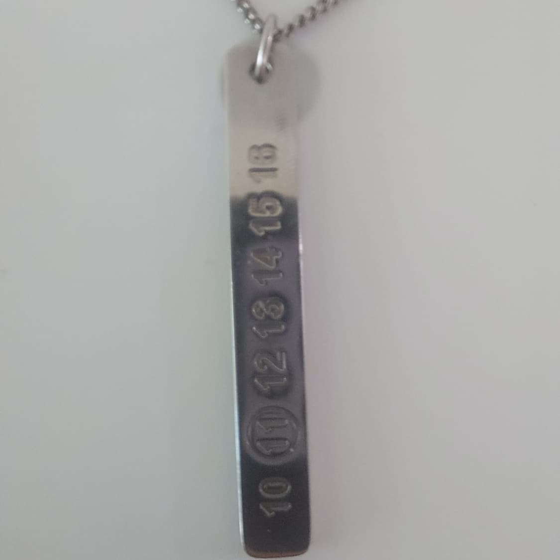 마르지엘라 넘버바 목걸이 상품이미지2