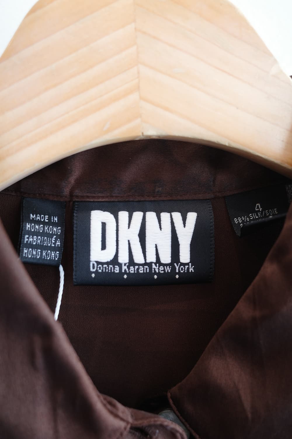DKNY 실크 셔츠 상품이미지3