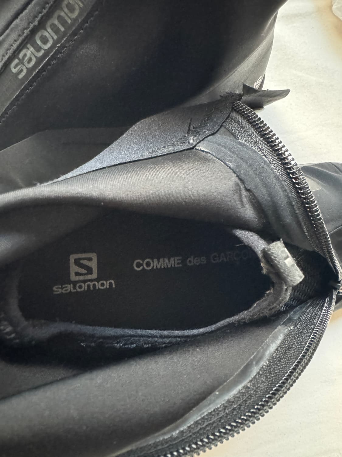 살로몬 x 꼼데가르송 XA-알파인 2 블랙 CDG x SALOMON 상품이미지9