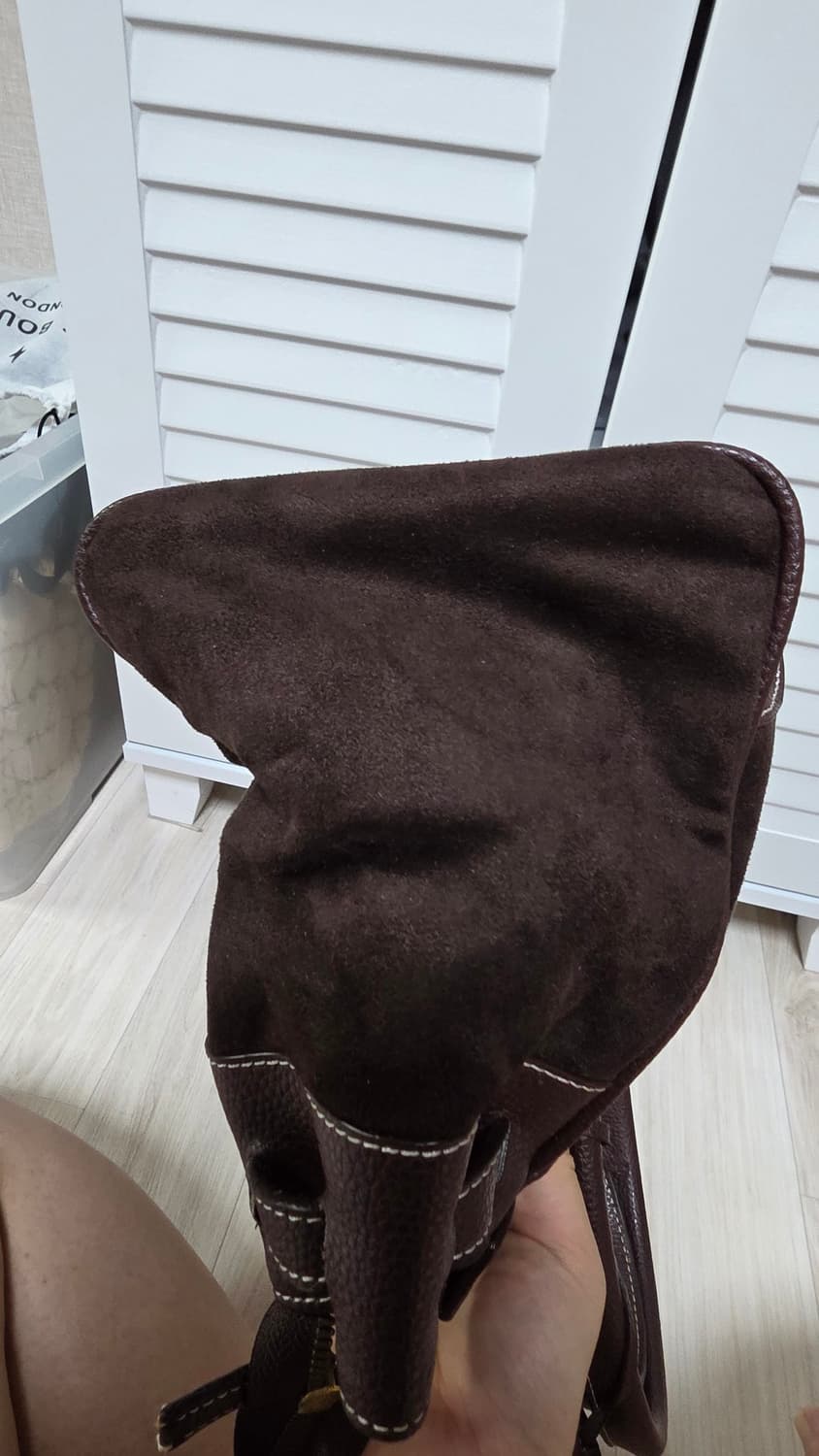 브라운 스웨이드 가방 상품이미지7