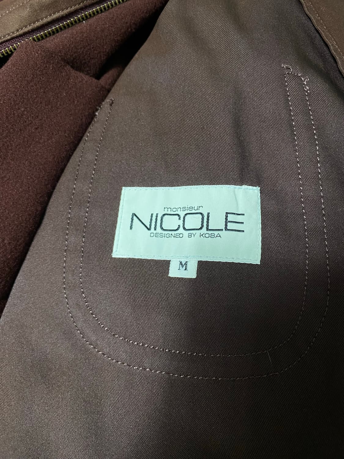 무슈 니콜 투인원 후디드 재킷  상품이미지7